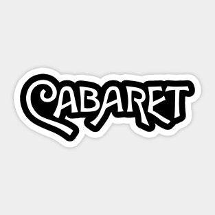 Cabaret Sticker